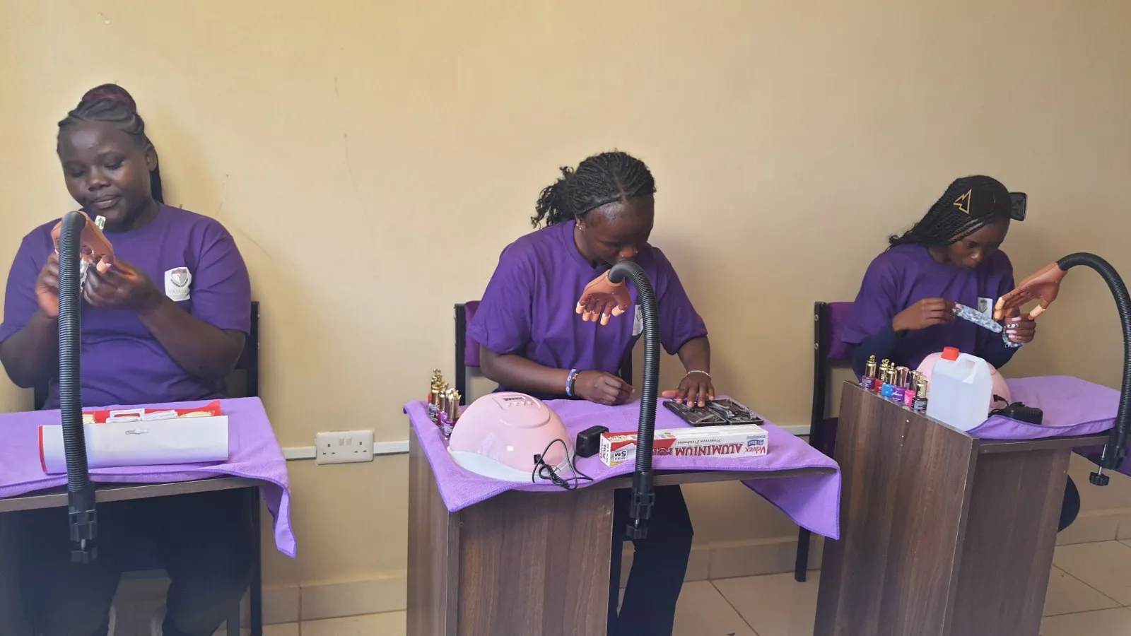 Vocational training at Yashica Training College